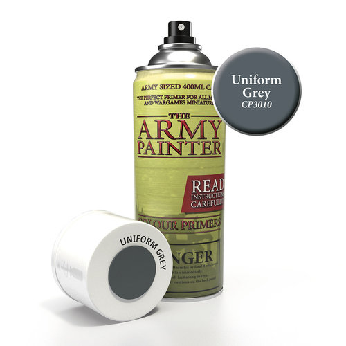 The Army Painter COLOUR PRIMER: UNIFORM GREY The Army Painter COLOUR PRIMER: UNIFORM GREY