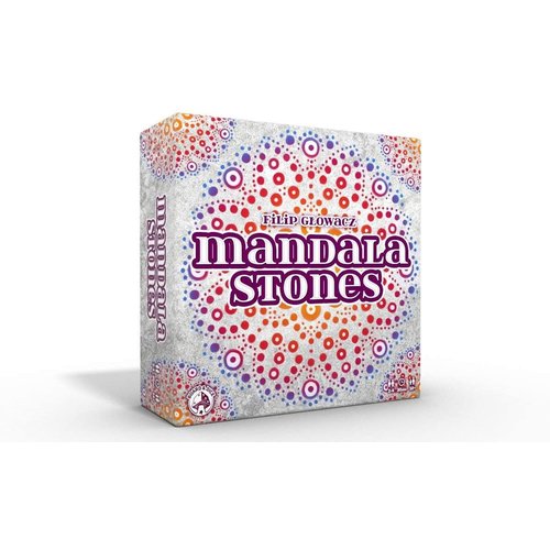 Board And Dice MANDALA STONES Board And Dice MANDALA STONES
