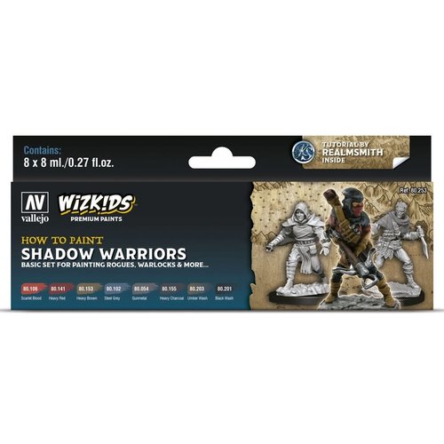 Acrylicos Vallejo, S.L. PREMIUM PAINT SET: SHADOW WARRIORS Acrylicos Vallejo, S.L. PREMIUM PAINT SET: SHADOW WARRIORS