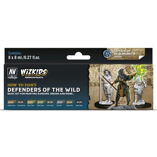 Acrylicos Vallejo, S.L. PREMIUM PAINT SET: DEFENDERS OF THE WILD Acrylicos Vallejo, S.L. PREMIUM PAINT SET: DEFENDERS OF THE WILD