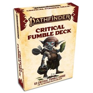 Paizo Publishing PATHFINDER 2E: CRITICAL FUMBLE DECK