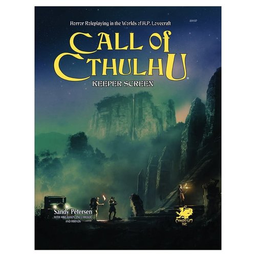 Chaosium CALL OF CTHULHU: KEEPER SCREEN PACK Chaosium CALL OF CTHULHU: KEEPER SCREEN PACK