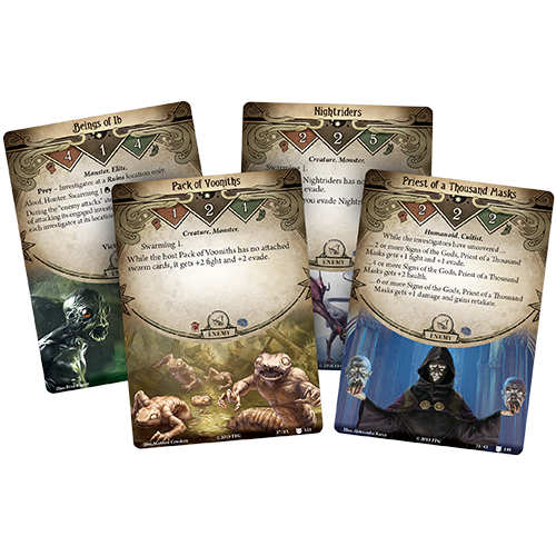 Fantasy Flight Games ARKHAM HORROR LCG: THE SEARCH FOR KADATH MYTHOS PACK