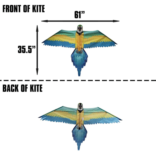 WindNSun Kites KITE RAINFOREST MACAW 60"