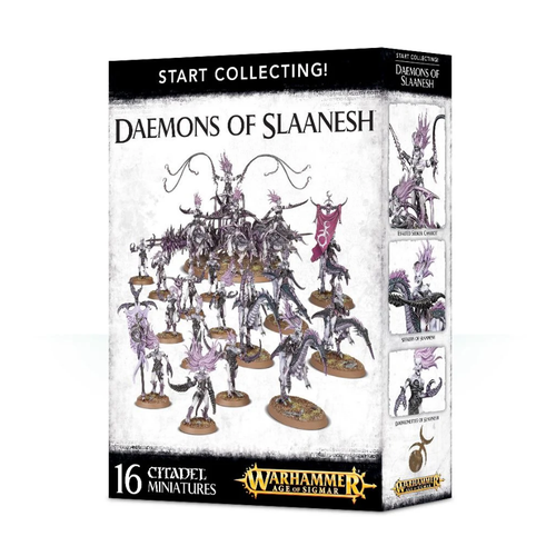 Games Workshop START COLLECTING: DAEMONS OF SLAANESH Games Workshop START COLLECTING: DAEMONS OF SLAANESH