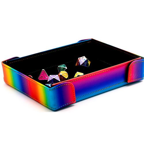 Die Hard Dice DICE TRAY: MAGNETIC SCALE RAINBOW