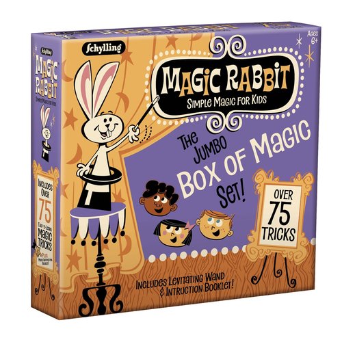 Schylling MAGIC RABBIT JUMBO BOX OF 75 TRICKS Schylling MAGIC RABBIT JUMBO BOX OF 75 TRICKS
