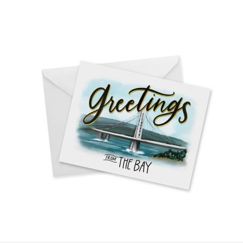 Doodles Ink Designs CARD - GREETINGS FROM THE BAY Doodles Ink Designs CARD - GREETINGS FROM THE BAY
