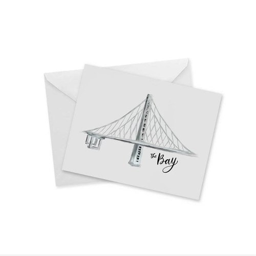 Doodles Ink Designs CARD - THE BAY (BRIDGE) Doodles Ink Designs CARD - THE BAY (BRIDGE)