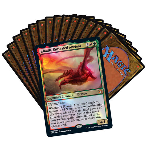 Wizards of the Coast MTG: ADVENTURES IN THE FORGOTTEN REALMS - DRACONIC RAGE - COMMANDER DECK