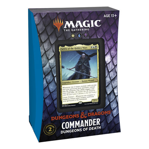 Wizards of the Coast MTG: ADVENTURES IN THE FORGOTTEN REALMS - DUNGEONS OF DEATH - COMMANDER DECK Wizards of the Coast MTG: ADVENTURES IN THE FORGOTTEN REALMS - DUNGEONS OF DEATH - COMMANDER DECK