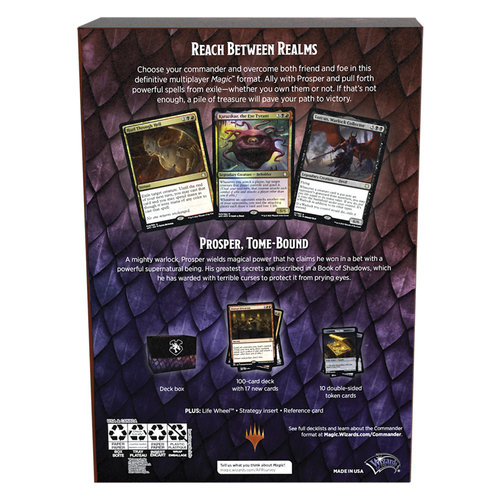 Wizards of the Coast MTG: ADVENTURES IN THE FORGOTTEN REALMS - PLANAR PORTAL - COMMANDER DECK