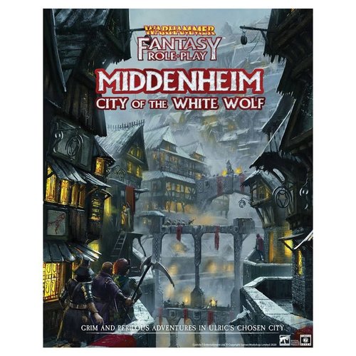 Cubicle 7 WARHAMMER FANTASY RPG 4E: MIDDENHEIM - CITY OF THE WHITE WOLF Cubicle 7 WARHAMMER FANTASY RPG 4E: MIDDENHEIM - CITY OF THE WHITE WOLF