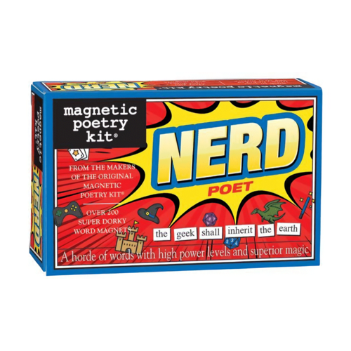 MAGNETIC POETRY MAGNETIC POETRY NERD MAGNETIC POETRY MAGNETIC POETRY NERD