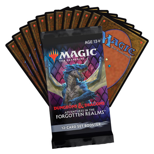 Wizards of the Coast MTG: ADVENTURES IN THE FORGOTTEN REALMS - SET BOOSTER