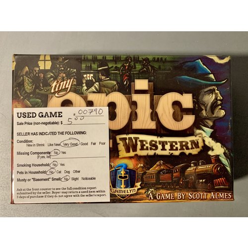 USED Tiny Epic Western 7/19/2021 USED Tiny Epic Western 7/19/2021