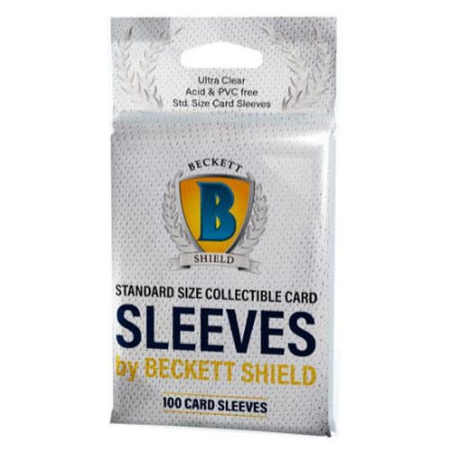 Arcane Tinmen BECKETT SHIELD: STANDARD CARD SLEEVES (100) Arcane Tinmen BECKETT SHIELD: STANDARD CARD SLEEVES (100)