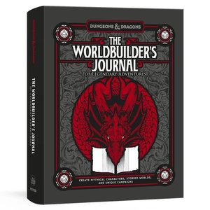 Penguin Random House D&D: THE WORLDBUILDER'S JOURNAL OF LEGENDARY ADVENTURES