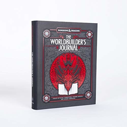Penguin Random House D&D: THE WORLDBUILDER'S JOURNAL OF LEGENDARY ADVENTURES