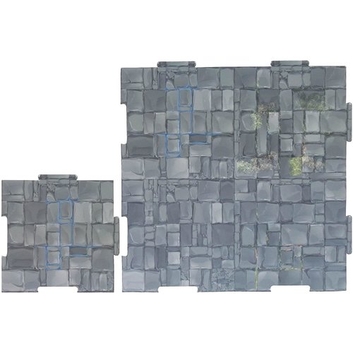 Role 4 Initiative DRY ERASE DUNGEON TILES: GRAYSTONE COMBO PACK