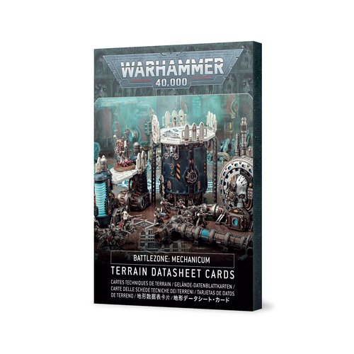 Games Workshop 40K BATTLEZONE: MECHANICUM DATASHEET CARDS Games Workshop 40K BATTLEZONE: MECHANICUM DATASHEET CARDS
