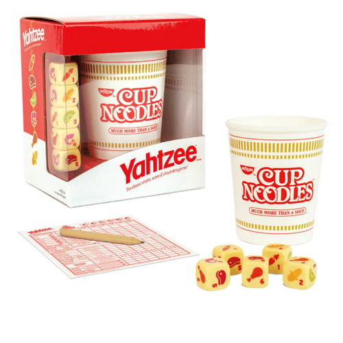 The Op | usaopoly YAHTZEE: CUP NOODLES