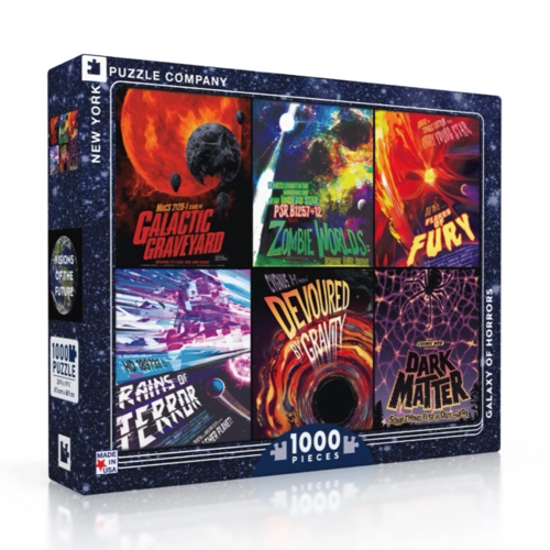New York Puzzle Company NY1000 GALAXY OF HORRORS New York Puzzle Company NY1000 GALAXY OF HORRORS