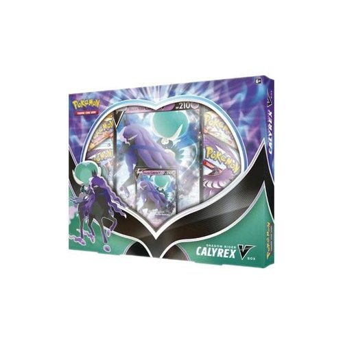 Pokemon USA POKEMON: CALYREX V BOX - SHADOW RIDER Pokemon USA POKEMON: CALYREX V BOX - SHADOW RIDER