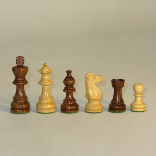 WorldWise Imports CHESSMEN 3" FRENCH KIKKERWOOD & BOXWOOD WorldWise Imports CHESSMEN 3" FRENCH KIKKERWOOD & BOXWOOD