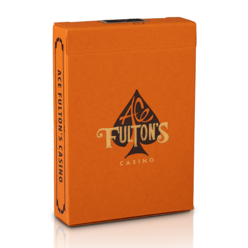 ART OF PLAY ACE FULTON'S CASINO VINTAGE BACK PLAYING CARDS ART OF PLAY ACE FULTON'S CASINO VINTAGE BACK PLAYING CARDS
