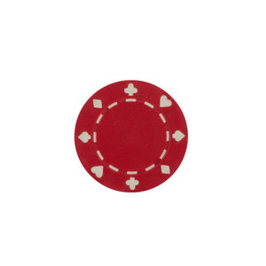 CHH Quality Products POKER CHIP 11G SUITED RED (25 ct)