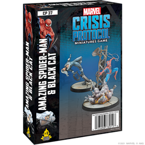 Atomic Mass Games MARVEL CRISIS PROTOCOL: AMAZING SPIDER-MAN & BLACK CAT Atomic Mass Games MARVEL CRISIS PROTOCOL: AMAZING SPIDER-MAN & BLACK CAT