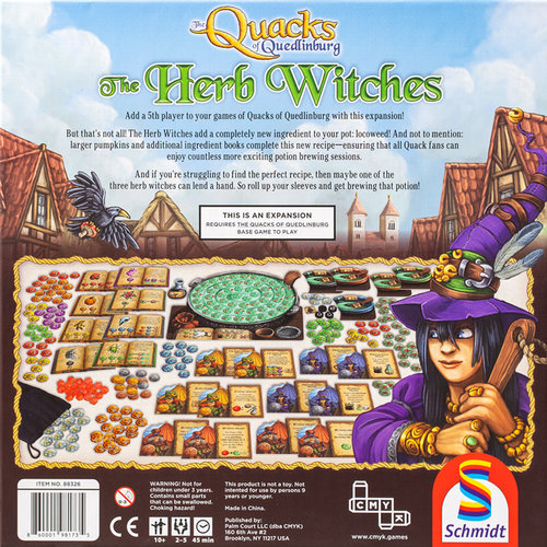 CMYK Games QUACKS OF QUEDLINBURG: HERB WITCHES