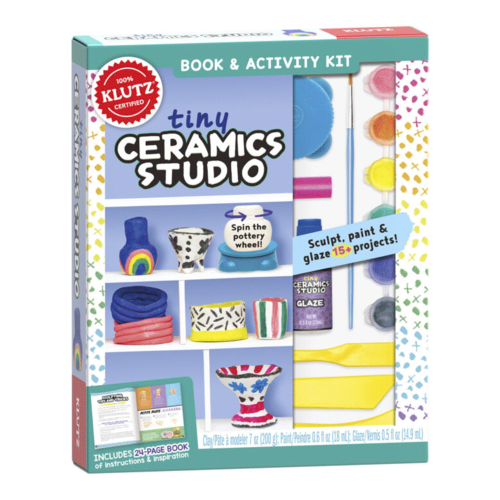KLUTZ KLUTZ TINY CERAMICS STUDIO KLUTZ KLUTZ TINY CERAMICS STUDIO