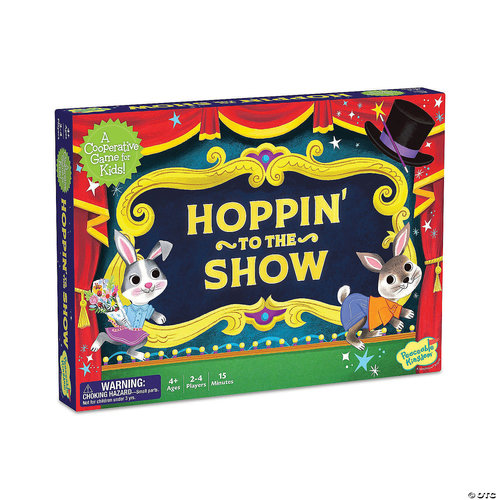Peaceable Kingdom HOPPIN' TO THE SHOW Peaceable Kingdom HOPPIN' TO THE SHOW