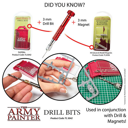 The Army Painter TOOLS: DRILL BITS (10)