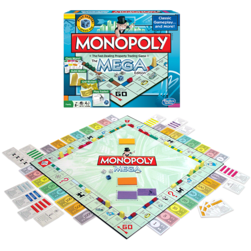Winning Moves MONOPOLY THE MEGA EDITION Winning Moves MONOPOLY THE MEGA EDITION