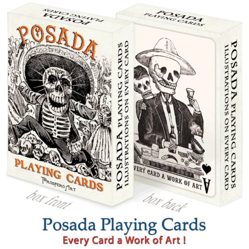 PROSPERO ART POSADA PLAYING CARDS