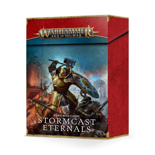 Games Workshop WARSCROLL CARDS: STORMCAST ETERNALS Games Workshop WARSCROLL CARDS: STORMCAST ETERNALS