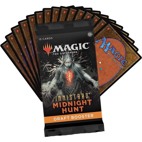 Wizards of the Coast MTG: INNISTRAD - MIDNIGHT HUNT - DRAFT BOOSTER Wizards of the Coast MTG: INNISTRAD - MIDNIGHT HUNT - DRAFT BOOSTER