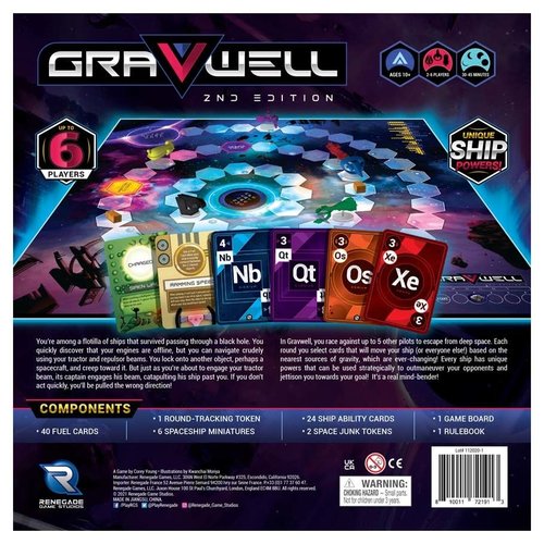 Renegade Games Studios GRAVWELL - 2ND EDITION