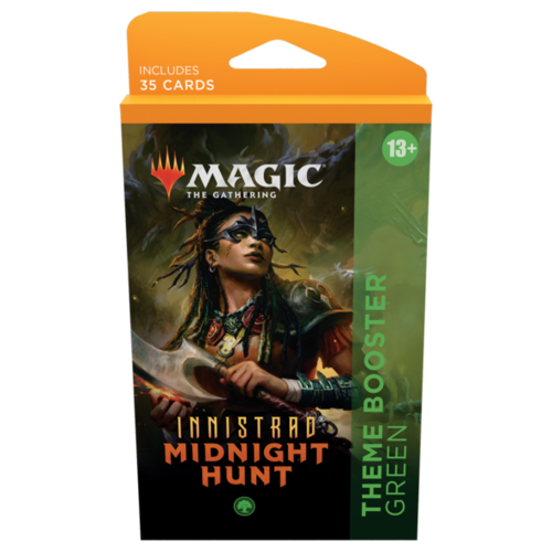 Wizards of the Coast MTG: INNISTRAD - MIDNIGHT HUNT - THEME BOOSTER GREEN Wizards of the Coast MTG: INNISTRAD - MIDNIGHT HUNT - THEME BOOSTER GREEN