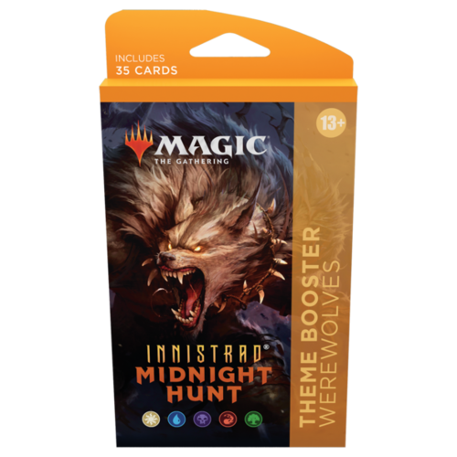 Wizards of the Coast MTG: INNISTRAD - MIDNIGHT HUNT - THEME BOOSTER WEREWOLVES Wizards of the Coast MTG: INNISTRAD - MIDNIGHT HUNT - THEME BOOSTER WEREWOLVES