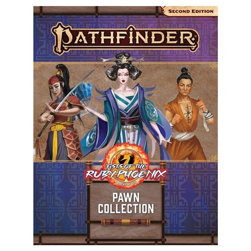 Paizo Publishing PATHFINDER 2ND EDITION: PAWNS - FISTS OF THE RUBY PHEONIX COLLECTION Paizo Publishing PATHFINDER 2ND EDITION: PAWNS - FISTS OF THE RUBY PHEONIX COLLECTION