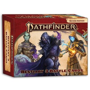 Paizo Publishing PATHFINDER 2E: BESTIARY 3 BATTLE CARDS