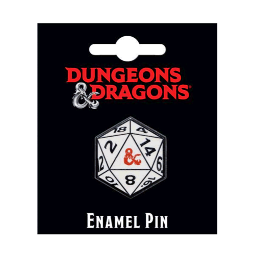ATA-BOY PIN: D&D - 20 SIDED DIE ATA-BOY PIN: D&D - 20 SIDED DIE