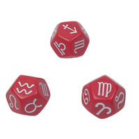 CUSTOM D12 ZODIAC (Assorted Colors)