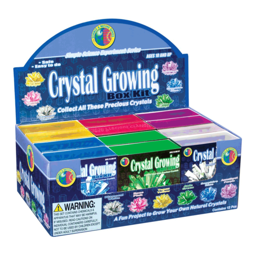 Toysmith CRYSTAL GROWING BOX KIT, Assorted Colors