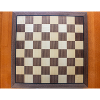 CHESS BOARD 20" WALNUT w/ 2.25" SQ