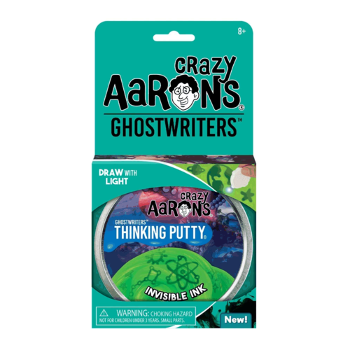 Crazy Aaron's Putty World THINKING PUTTY - GHOSTWRITERS - INVISIBLE INK Crazy Aaron's Putty World THINKING PUTTY - GHOSTWRITERS - INVISIBLE INK